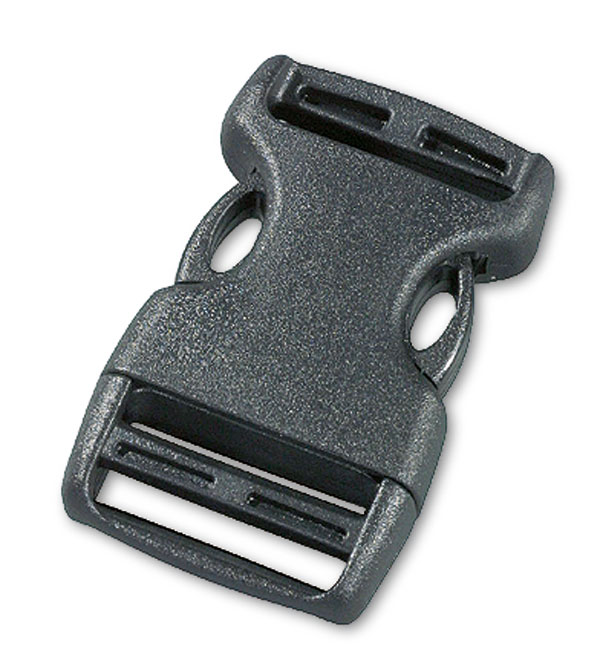 Side Release Buckles - black (25mm)