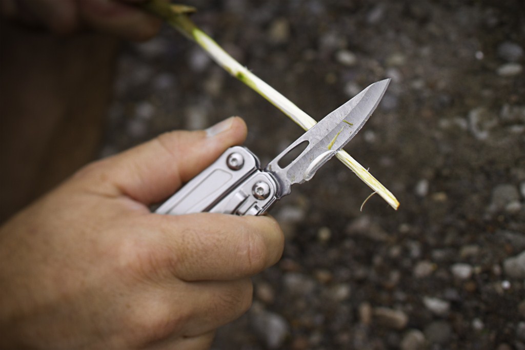 Leatherman Sidekick - stainless steel (in use)