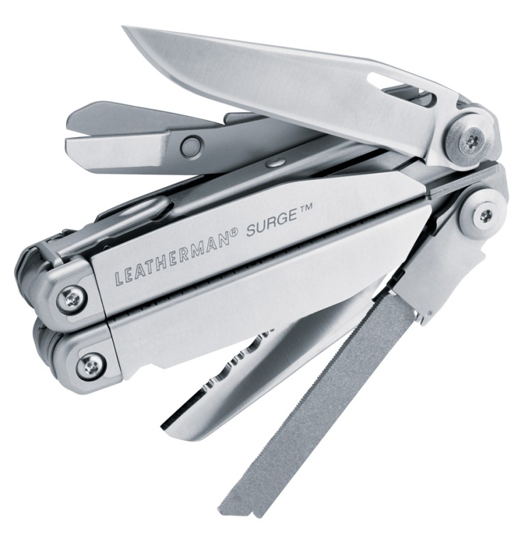Leatherman Surge - stainless steel (flared open)