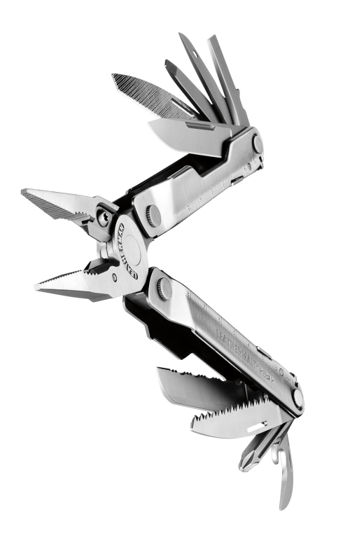 Leatherman Rebar - stainless steel (flared open)