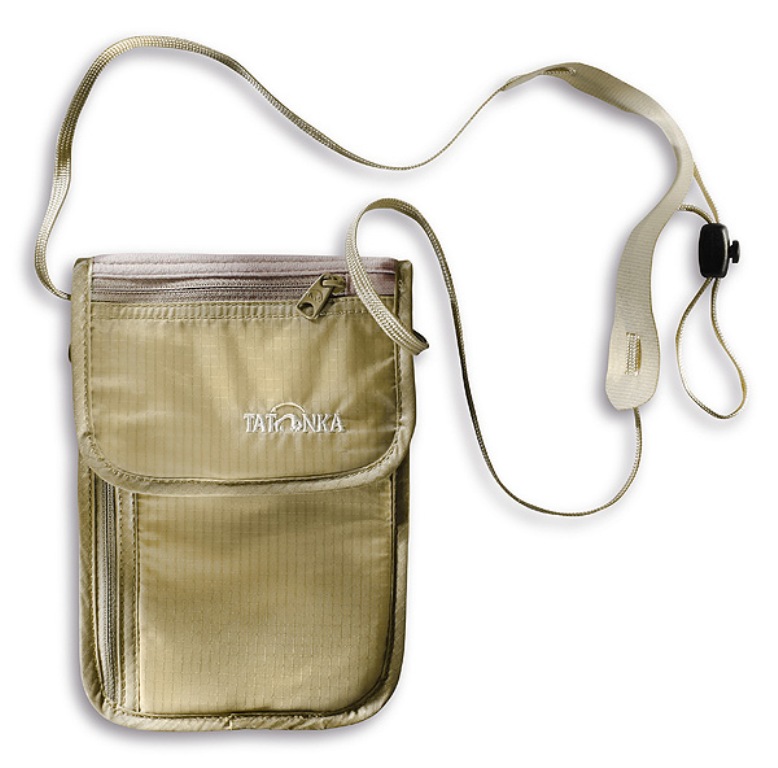 Skin Neck Pouch - natural (front view)