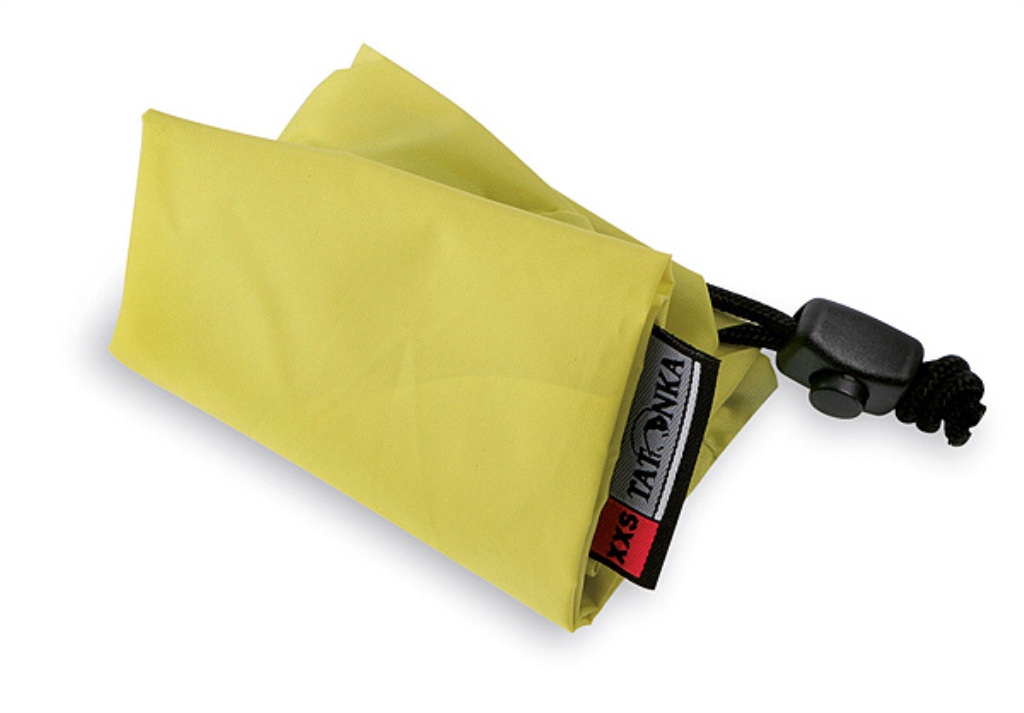 Rundbeutel (Round Bag) - #XXS bright yellow (folded)