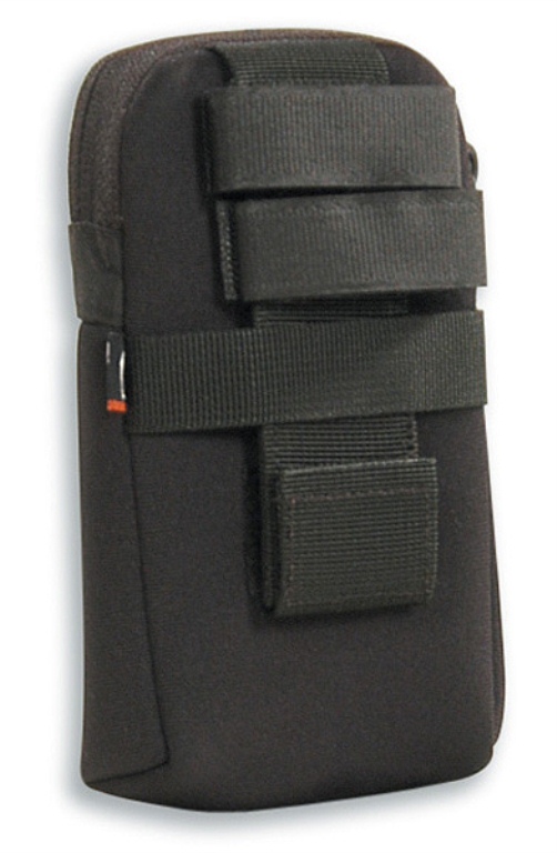 Neoprene Zip Bag - black (back view)