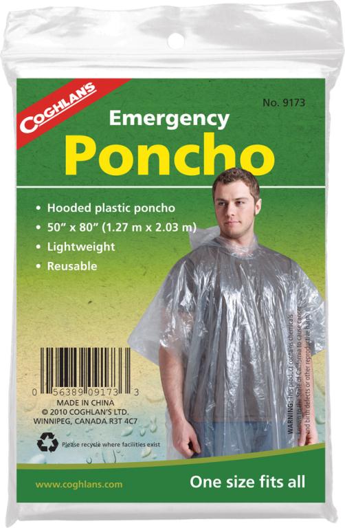 Emergency Poncho (clear) - 