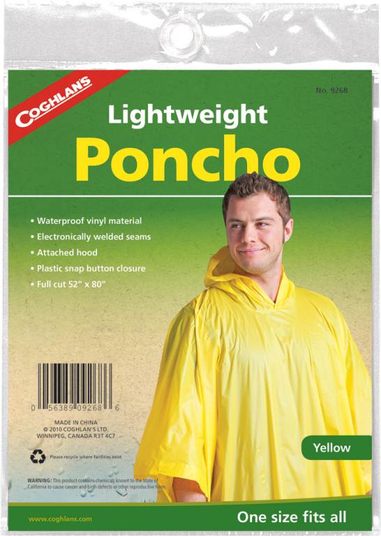 Poncho (yellow) - 