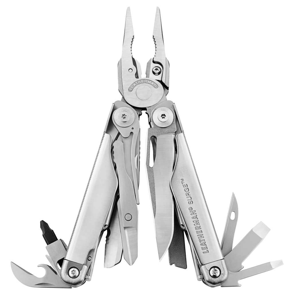 Leatherman Surge - stainless steel (flared open)