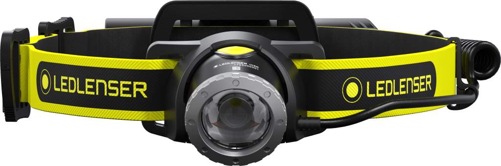 Ledlenser iH8R Rechargeable Headlamp - front view