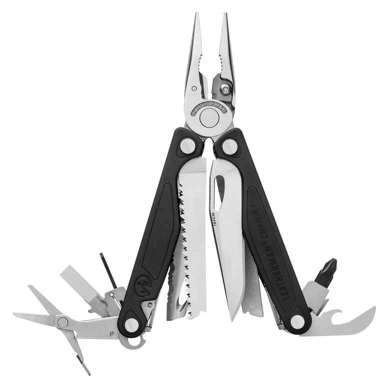 Leatherman Charge + - stainless, fanned