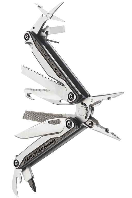 Leatherman Charge + TTi - fanned