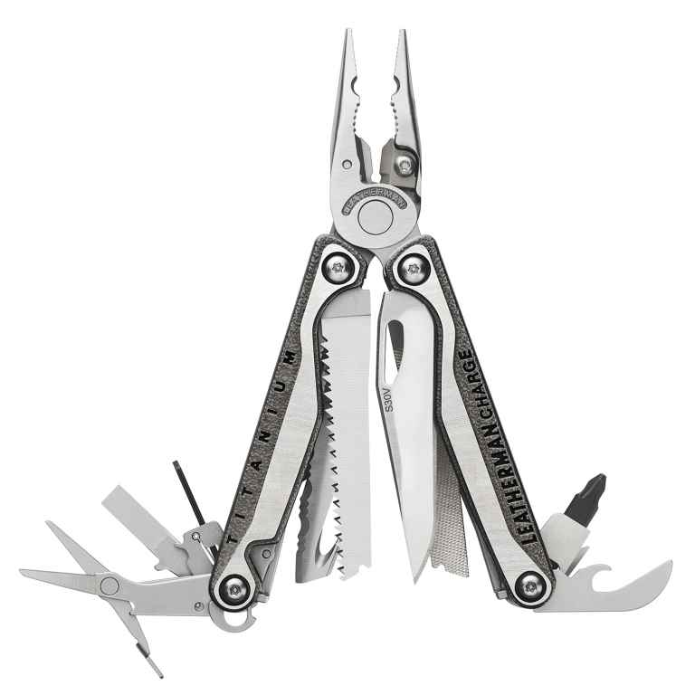 Leatherman Charge + TTi - fanned