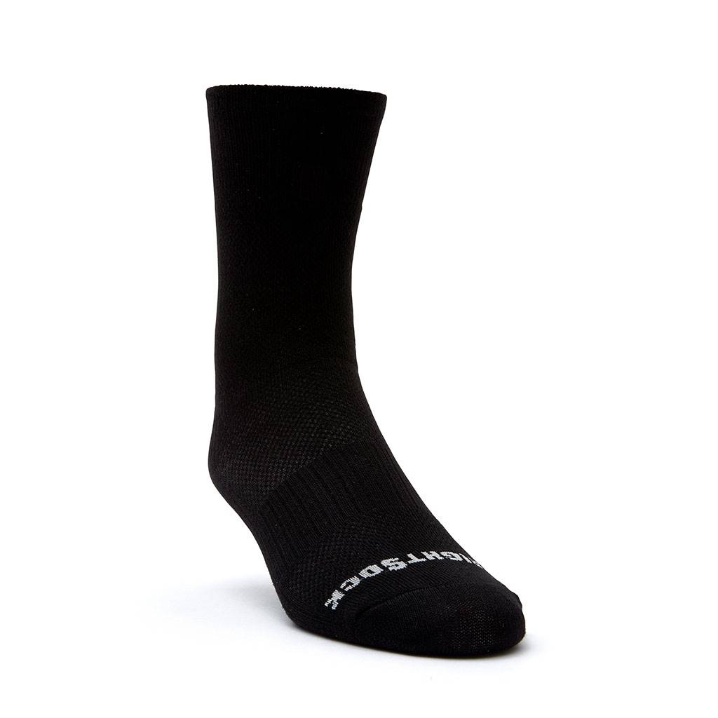 Coolmesh II - Crew Socks - Black - Coolmesh II - Crew Socks - Black front view