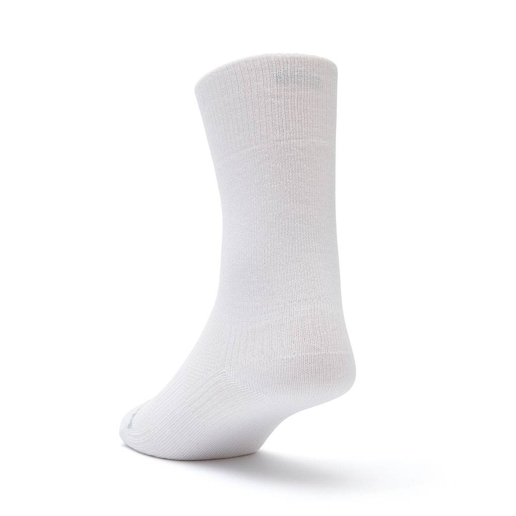 Coolmesh II - Crew Socks - White - Coolmesh II - Crew Socks - White back view