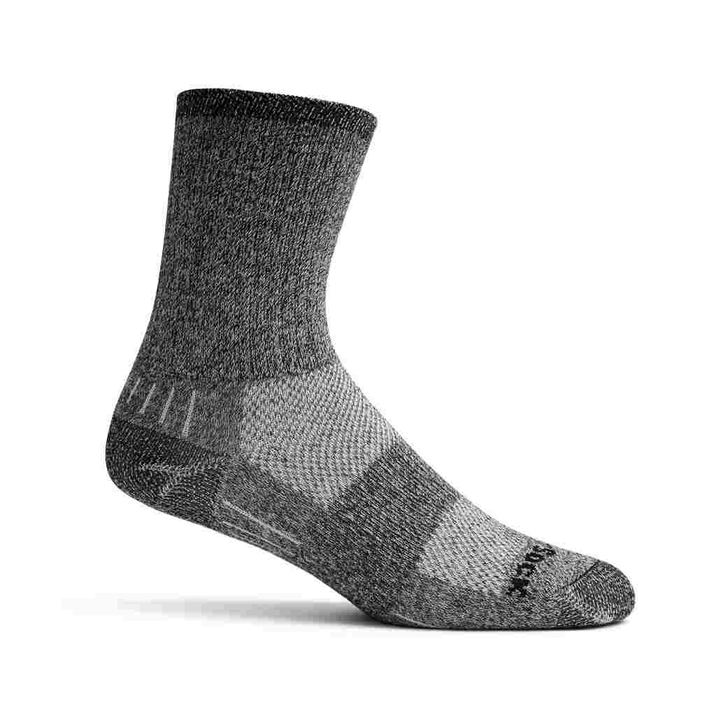 Escape - Crew Socks - Black Twist - Escape - Crew Socks - Black Twist - side view