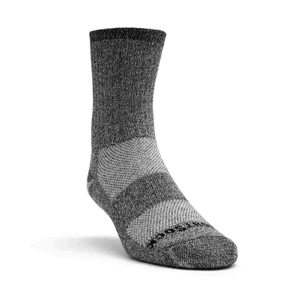 Escape - Crew Socks - Black Twist - Escape - Crew Socks - Black Twist - front view