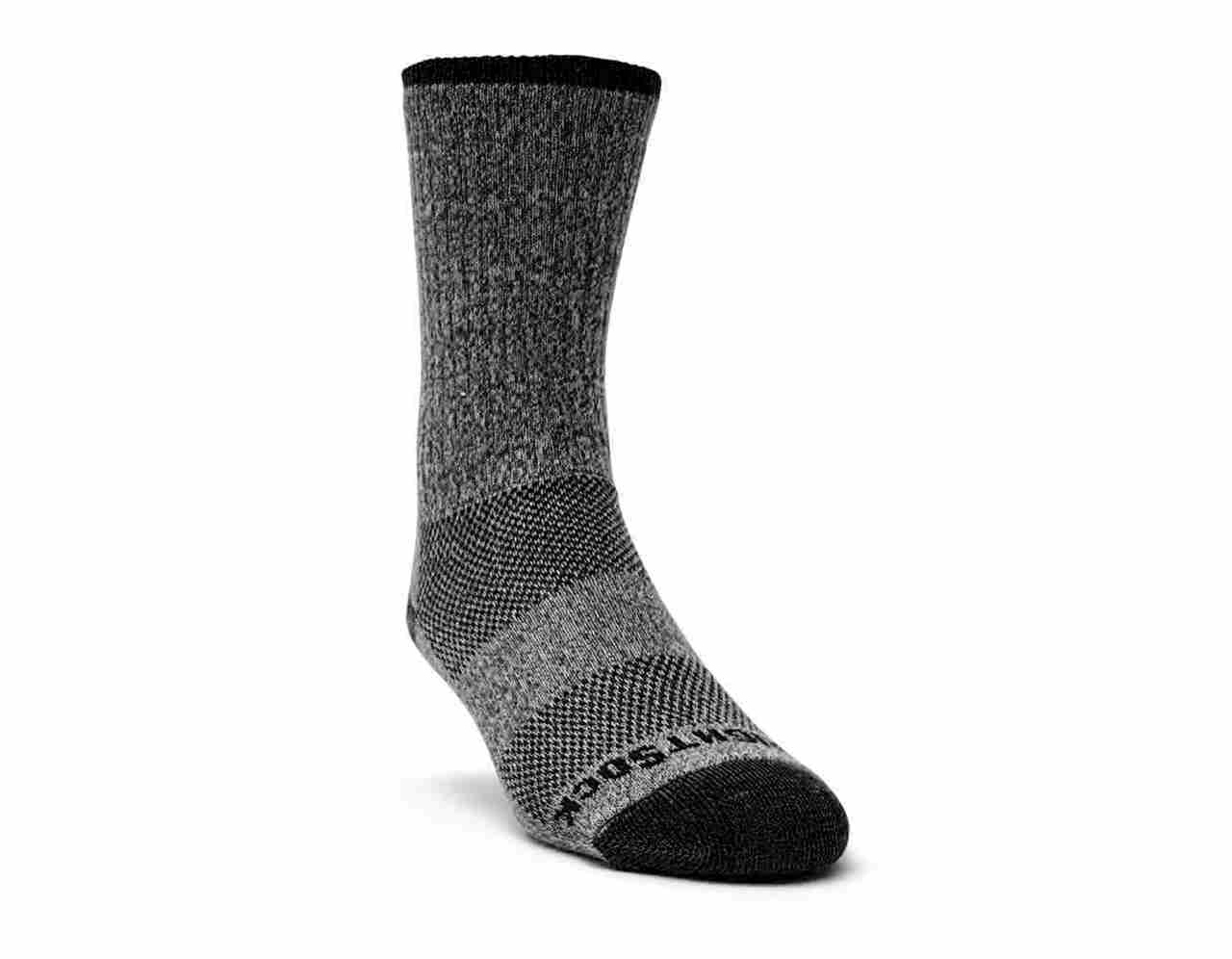 Adventure - Crew Sock - Black Marl - Adventure - Crew Sock - Black Marl front view