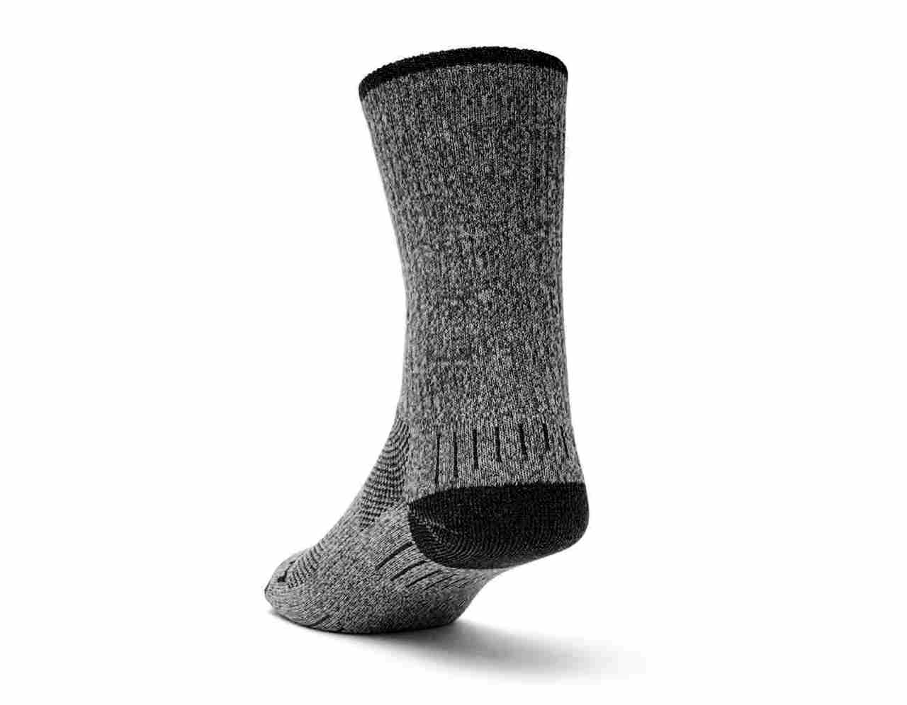 Adventure - Crew Sock - Black Marl - Adventure - Crew Sock - Black Marl back view