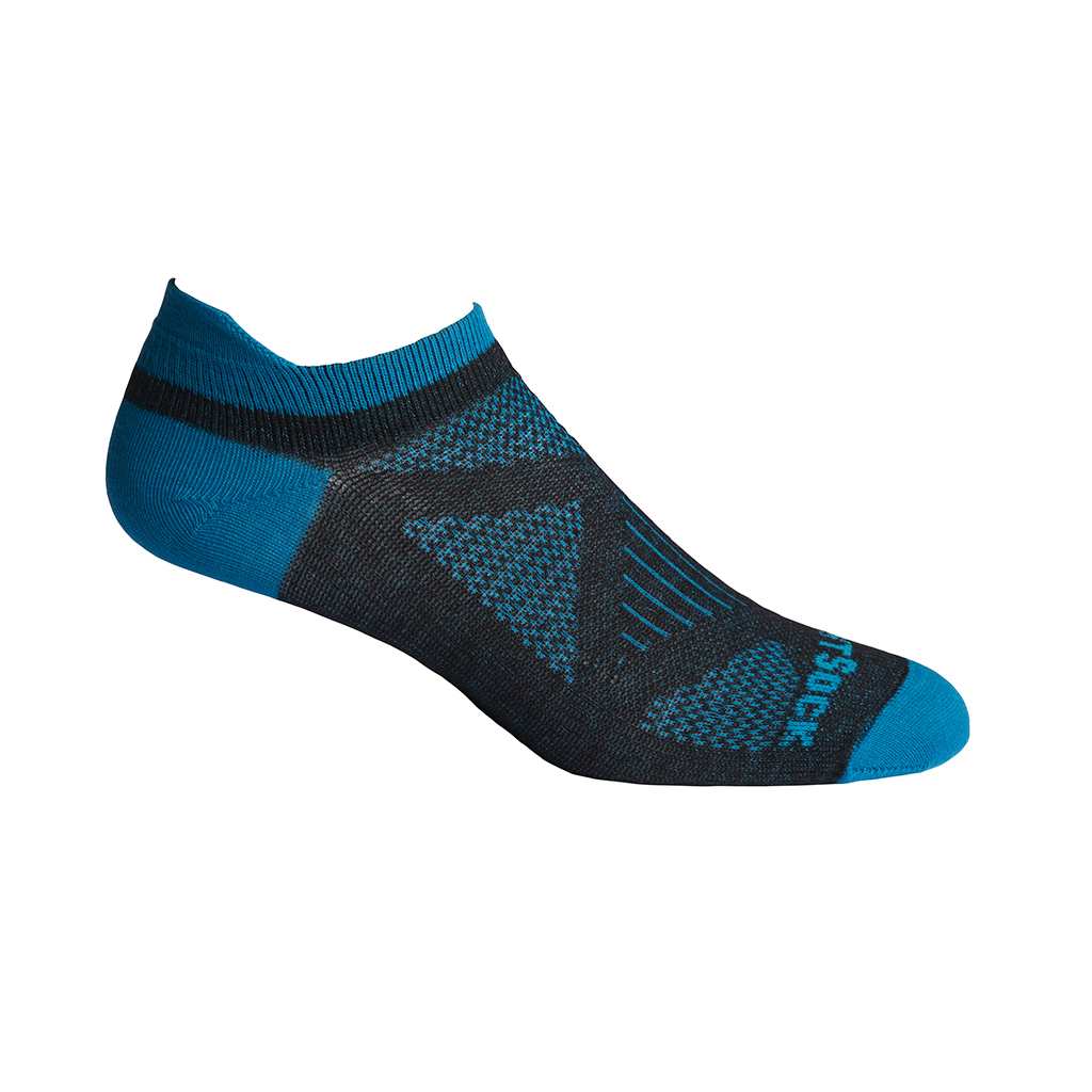 Coolmesh II - Tab Wmn Socks - Black/Turquoise - Coolmesh II - Tab Wmn Socks - Black/Turquoise