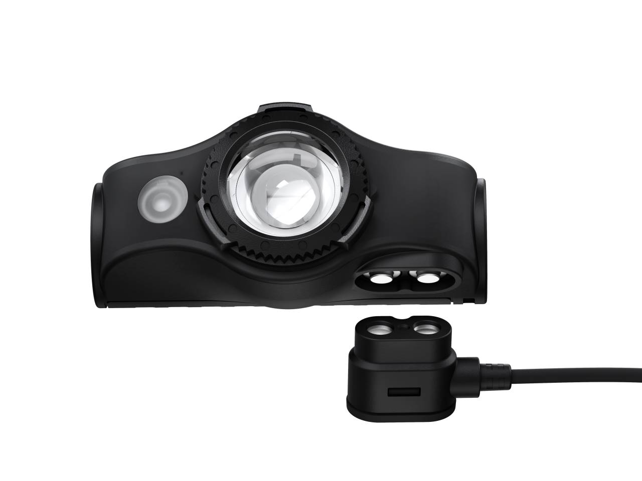 Ledlenser MH5 Rechargeable Headlamp  - Charging