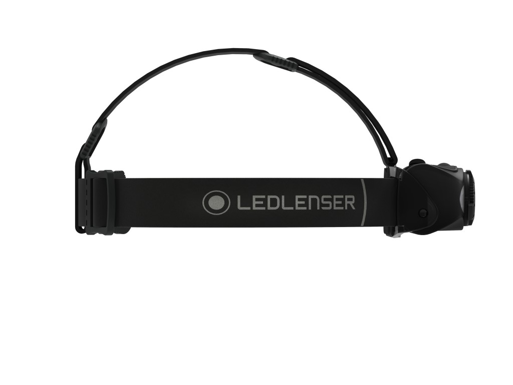 Ledlenser MH8 Rechargeable Headlamp - black - side view
