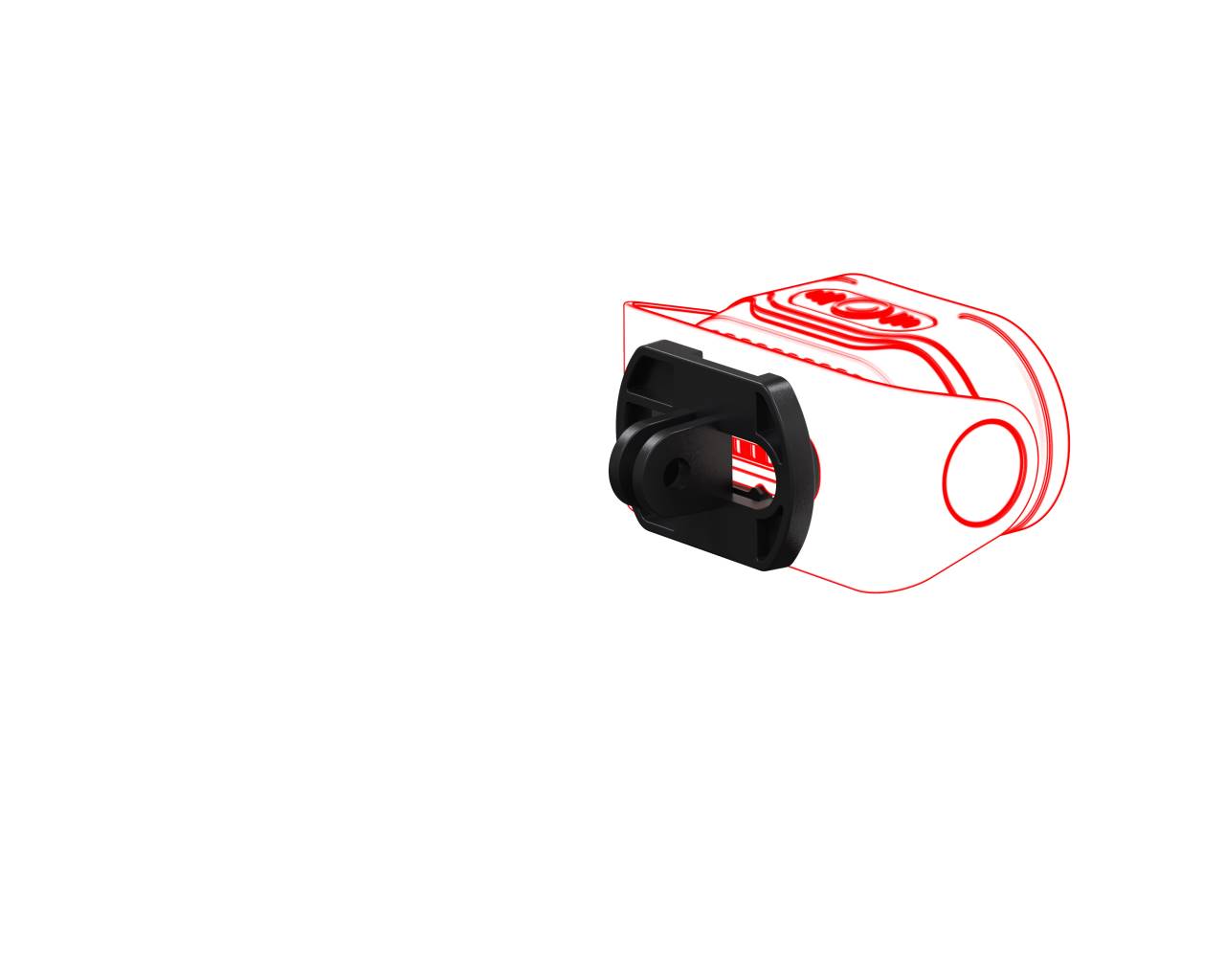 Ledlenser GoPro Adapter Type D - Adapter H19R