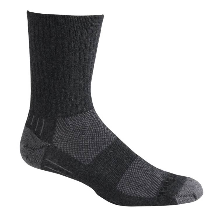 Hike - Crew Socks - Charcoal - 