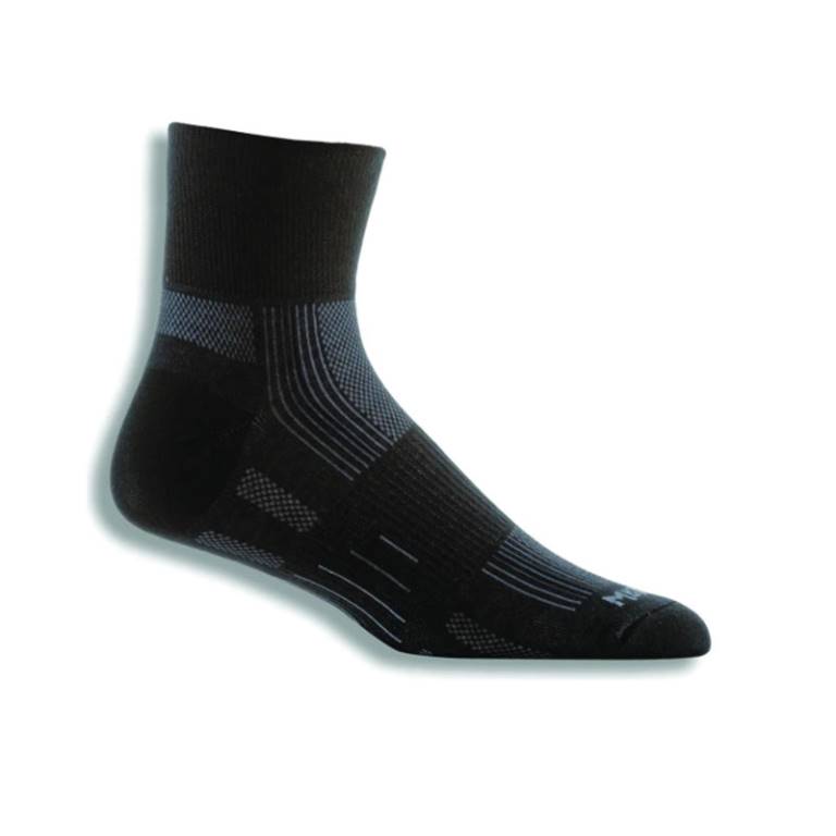 Explore - Quarter Socks - Black - 