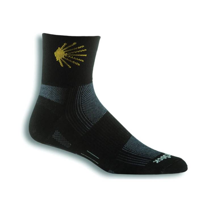 Explore - Quarter Socks - Black/Camino - 