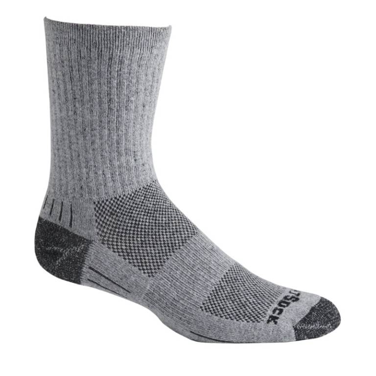 Hike - Crew Socks - Light Grey - 