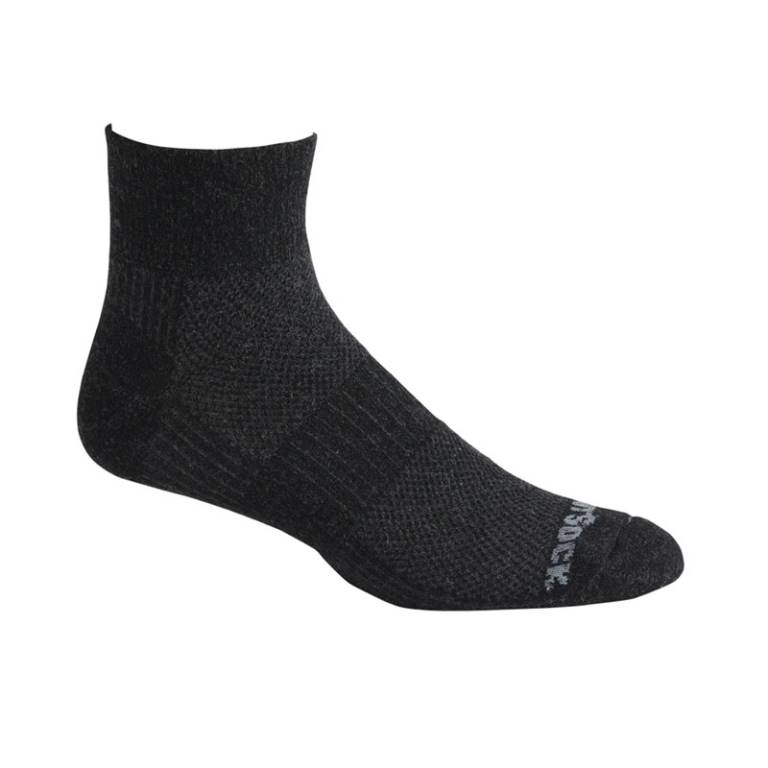 LT Hike - Quarter Socks - Black - 
