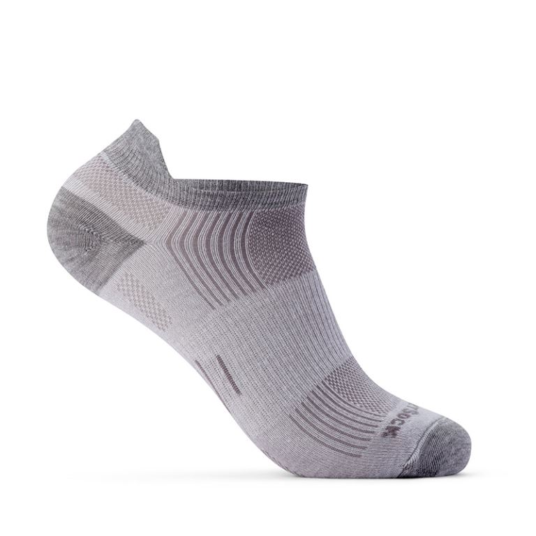 Eco Run - Tab Socks - Grey Marl - 
