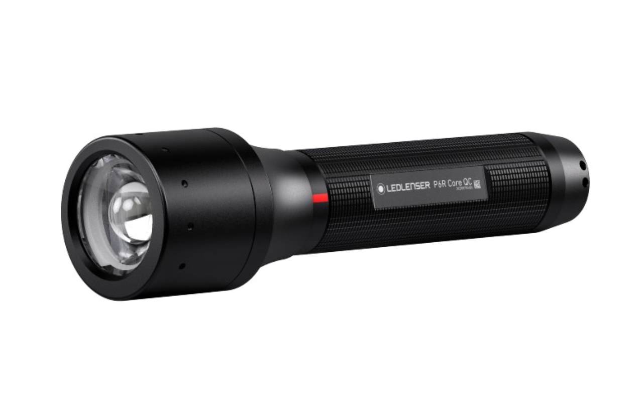 Ledlenser P6R Core QC Torch - Ledlenser P6R Core QC Laying Side