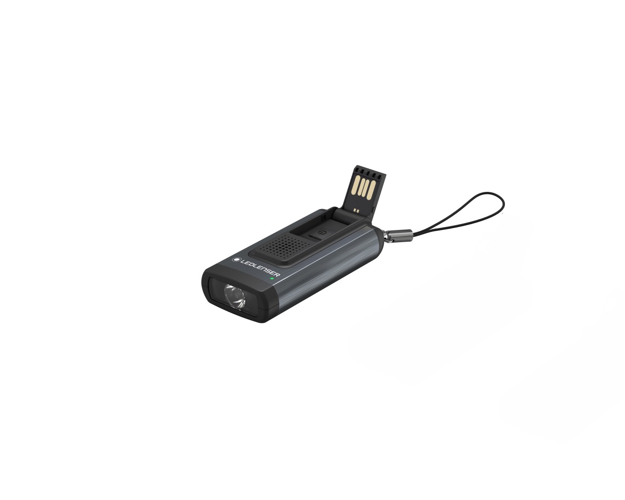 Ledlenser K6R Safety Keyring Light - K6R Safety USB Open Grey