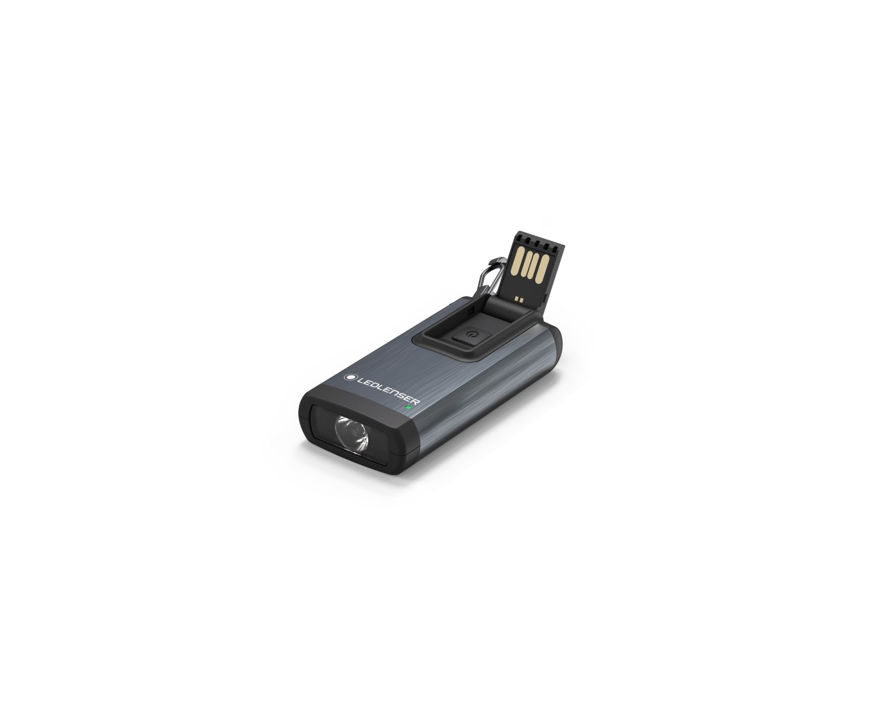 Ledlenser K6R Keyring Light - K6R Grey Front USB