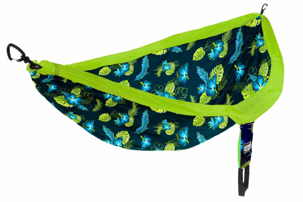 ENO DoubleNest Hammock - aloha green print