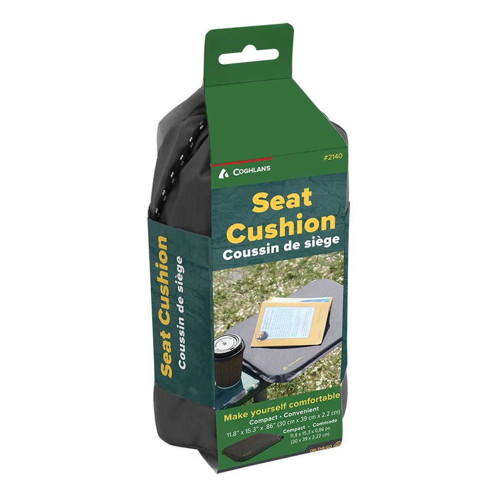Coghlans Seat Cushion - Seat Cushion Packaging