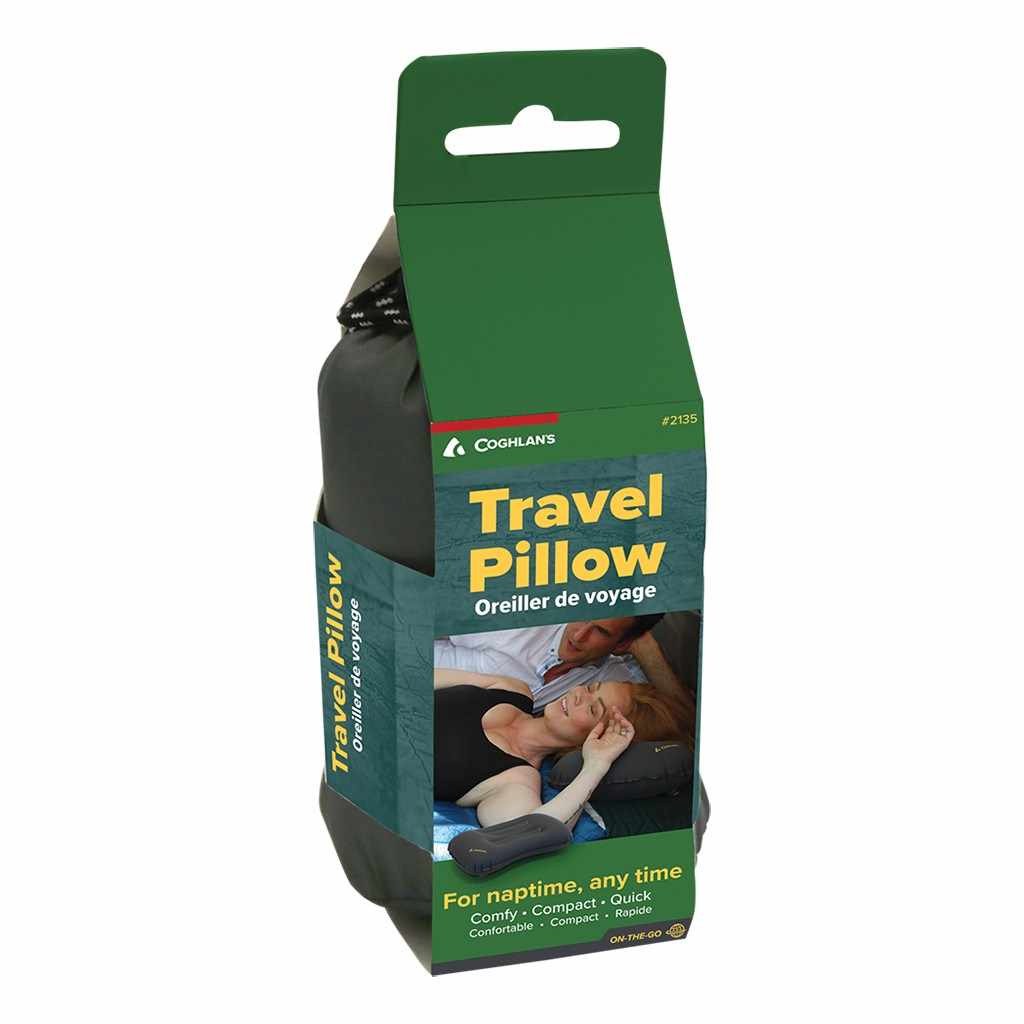 Coghlans Travel Pillow - Travel Pillow Packaging