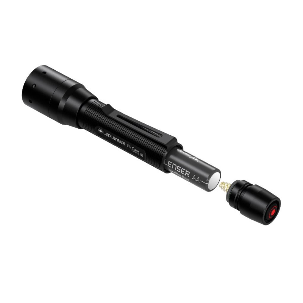 Ledlenser P5 Core Torch - P5 Core Exploded