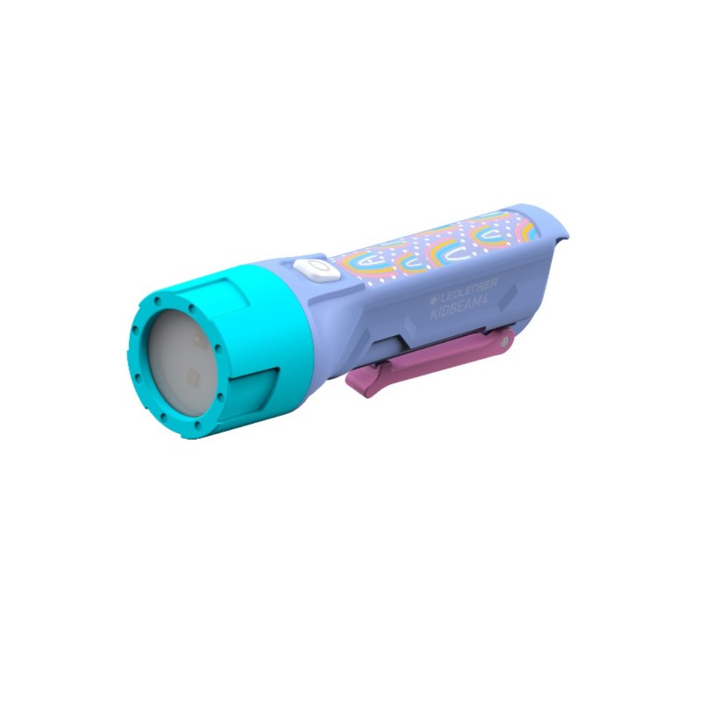 KidBeam 4 Flashlight - Rainbows Side Laying