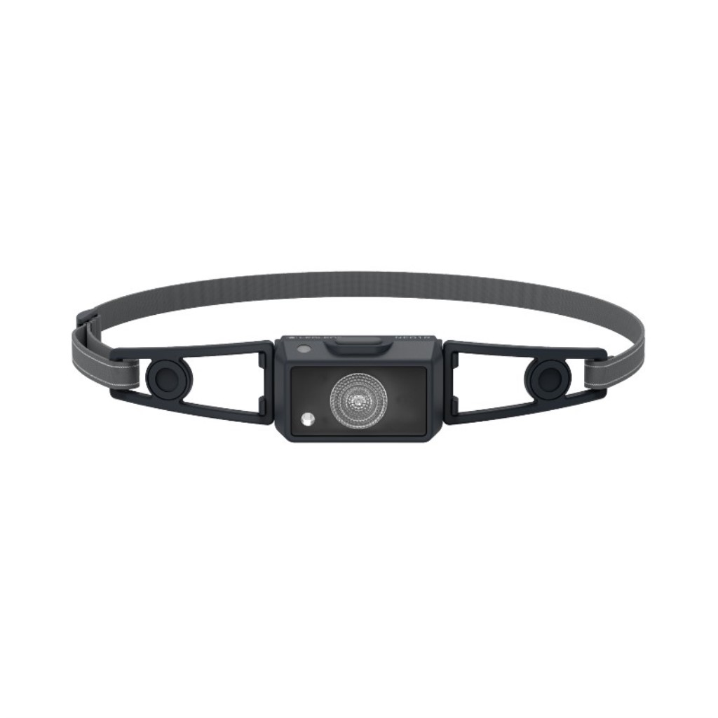 Ledlenser NEO1R Rechargeable Headlamp - NEO1R Grey Front
