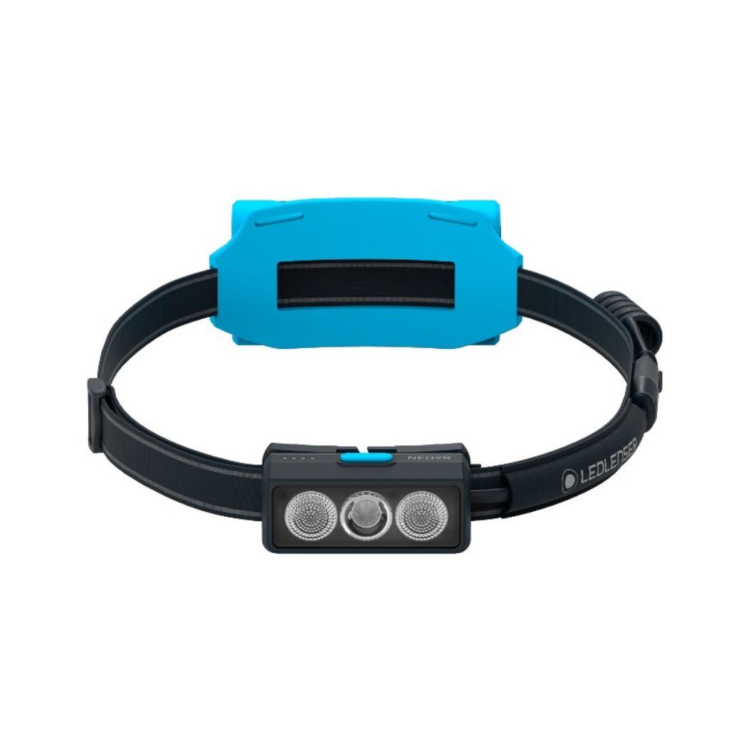 Ledlenser NEO9R Rechargeable Headlamp - NEO9R Blue Front