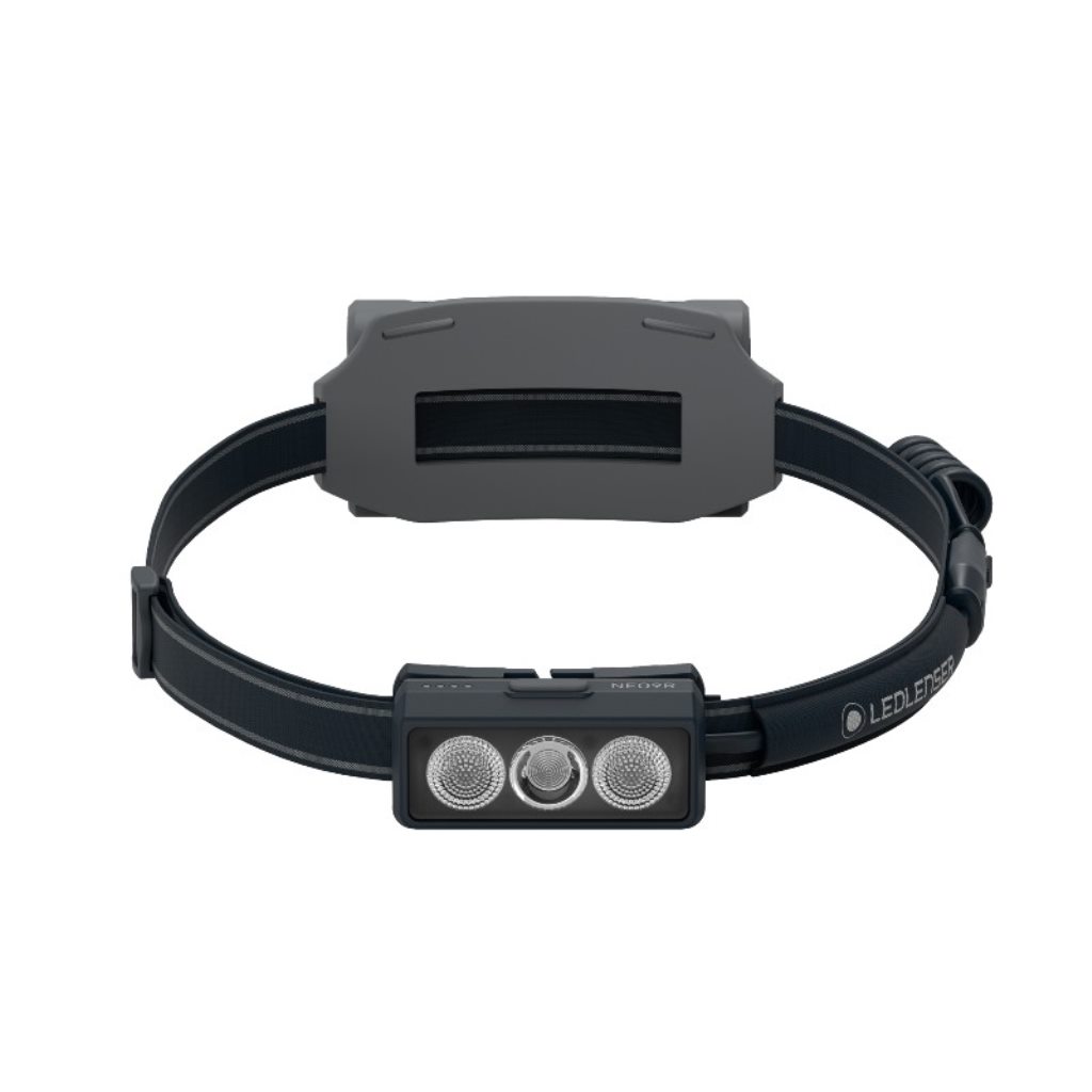 Ledlenser NEO9R Rechargeable Headlamp - NEO9R Grey Front