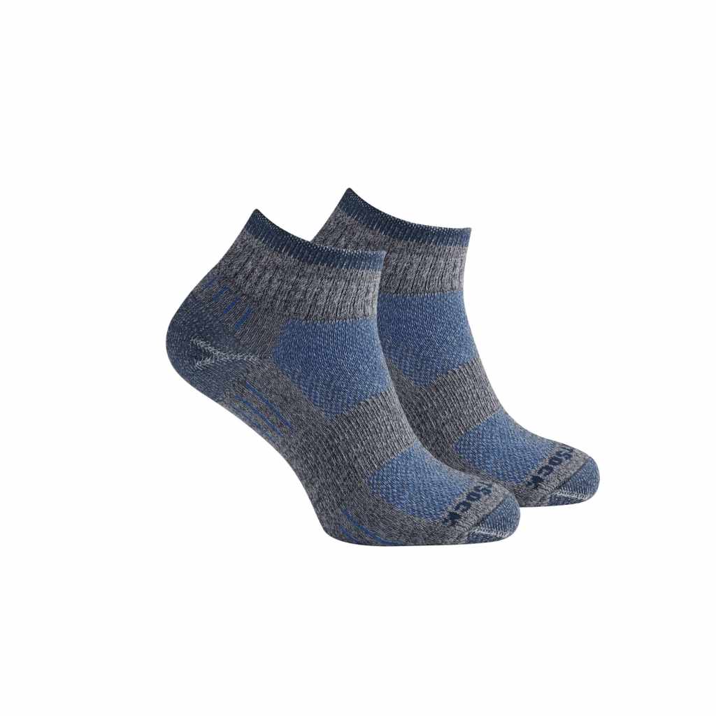 Escape - Quarter Socks - Ash Twist/Blue - Escape Quarter Sock Ash Twist Blue