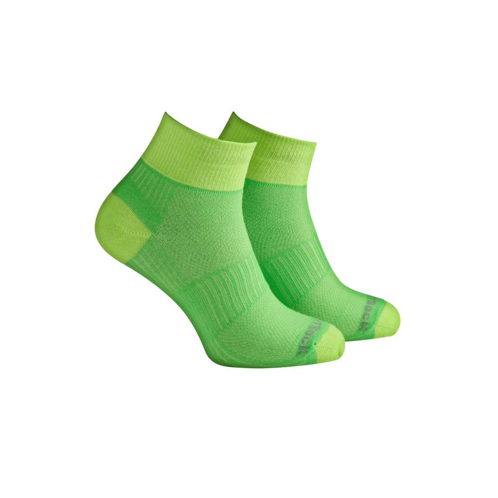 Coolmesh II - Quarter Socks - Lemon/Lime - 