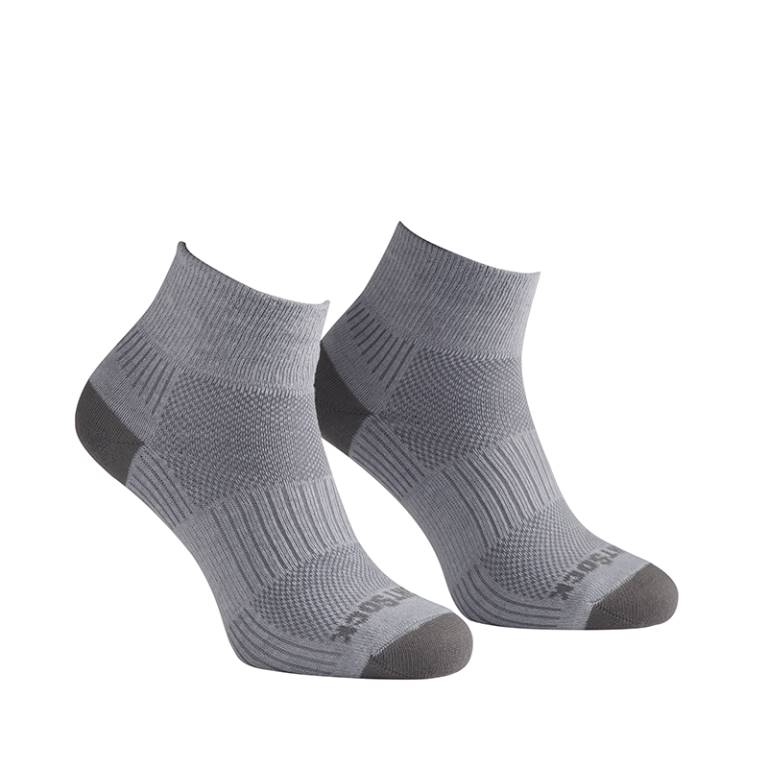 Coolmesh II - Quarter Socks - Titanium - 