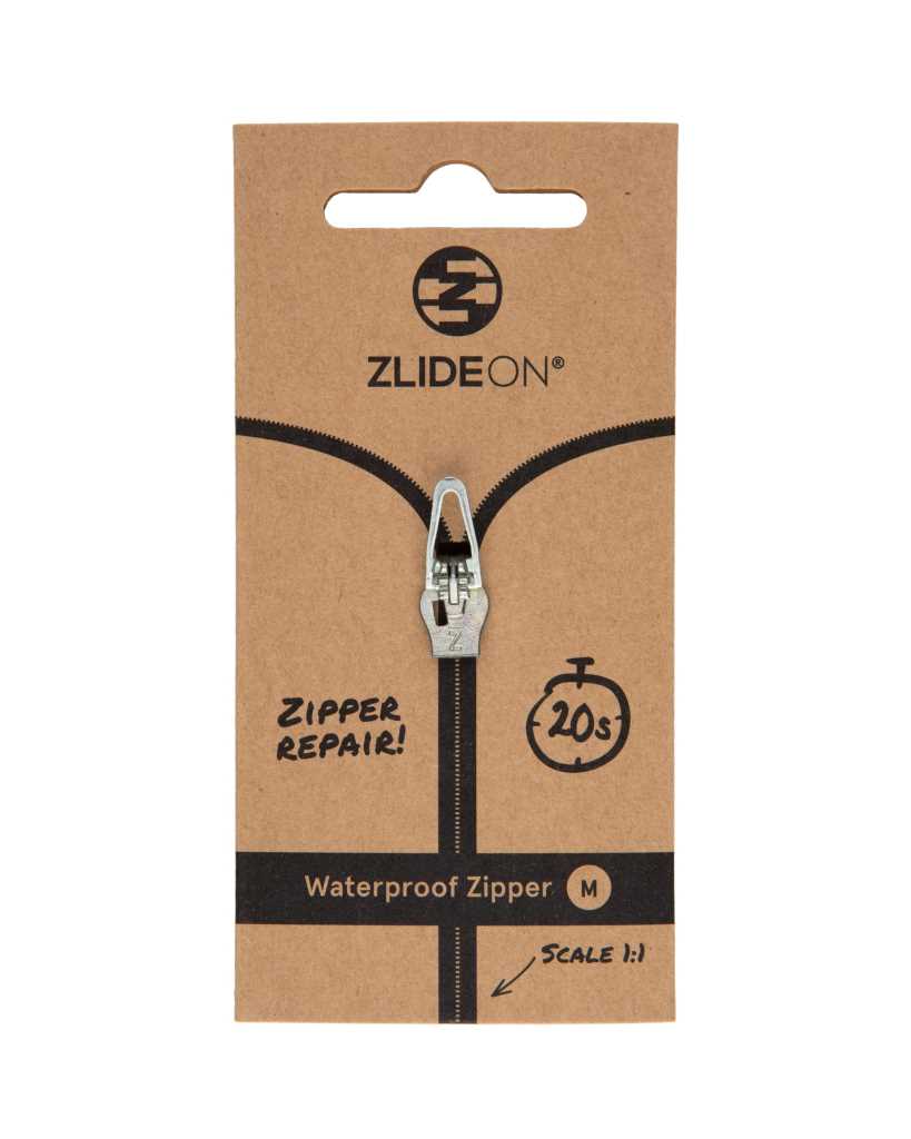 ZlideOn Waterproof Zipper - M silver