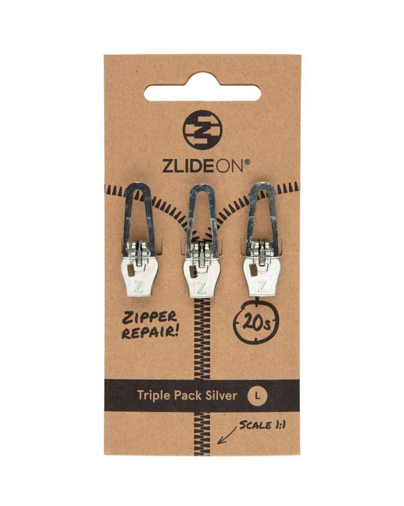 ZlideOn Replacement Metal Zipper