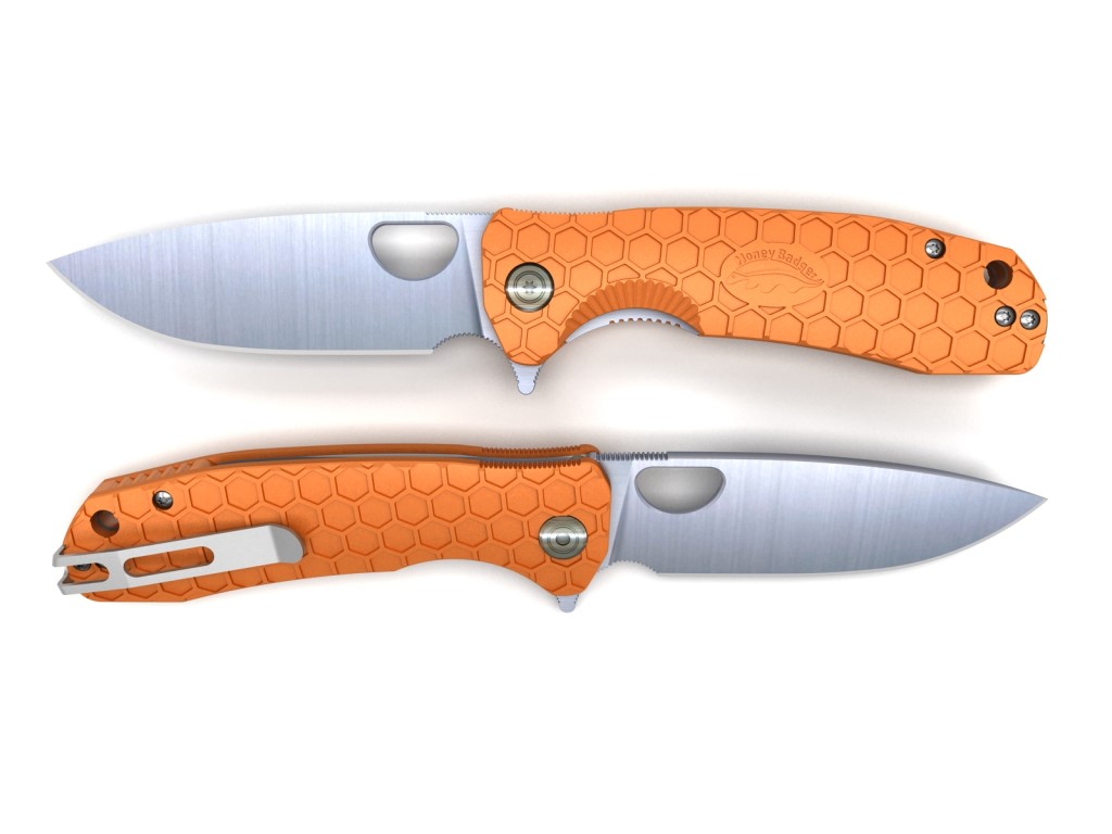 Honey Badger Flipper - orange