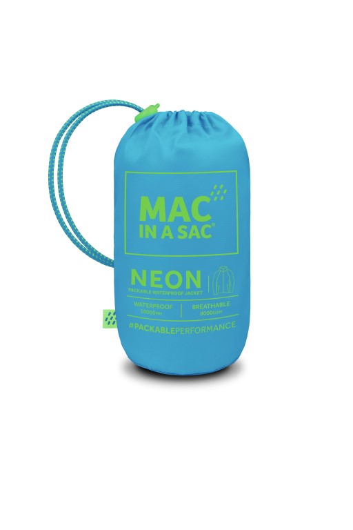 Neon 2 Packable Jacket (neon blue) - 