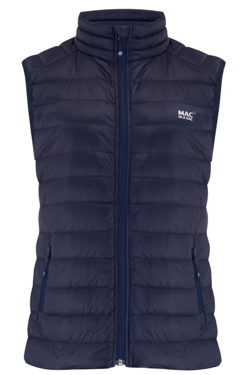Ladies Alpine Packable Down Vest (navy) - 