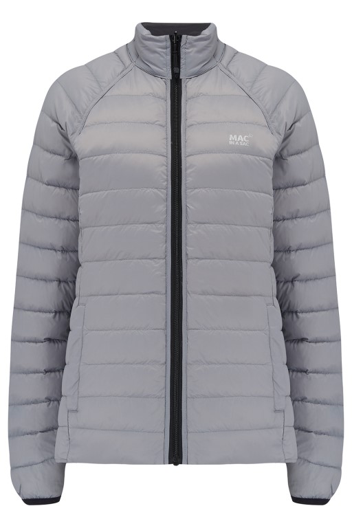 Ladies Polar Reversible Down Jacket (black/grey) - 